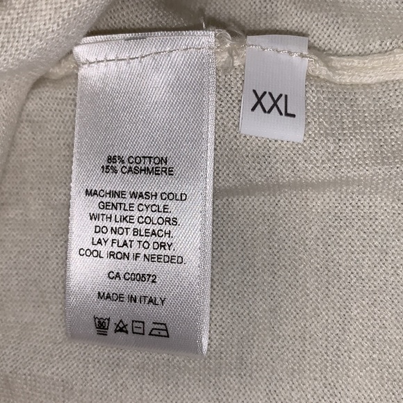 ❣️Cashmere Crew Neck Sweater Size XL by Harold/Harry Rosen New W/ Tags Reg $295 - Picture 11 of 11